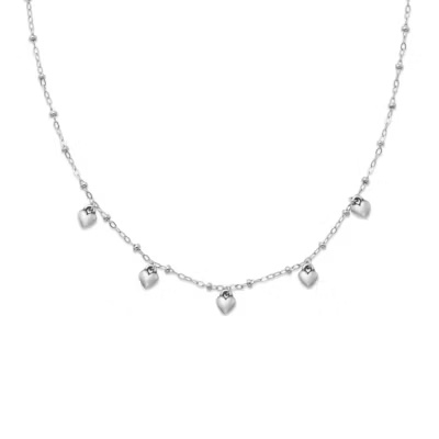Heart Drops Necklace 1 Heart Drops Necklace