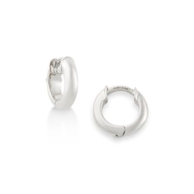 Hinged Huggie Earrings 1 Hinged Huggie Earrings