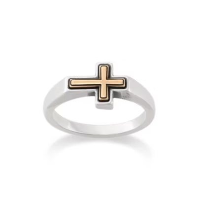Framed Horizon Cross Ring 1 Framed Horizon Cross Ring