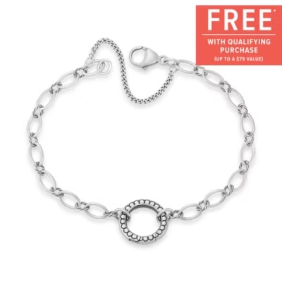 Ornate Circlet Changeable Charm Bracelet 1 Ornate Circlet Changeable Charm Bracelet